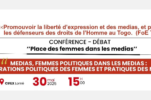 Conférence sur médias et leadership politique des femmes